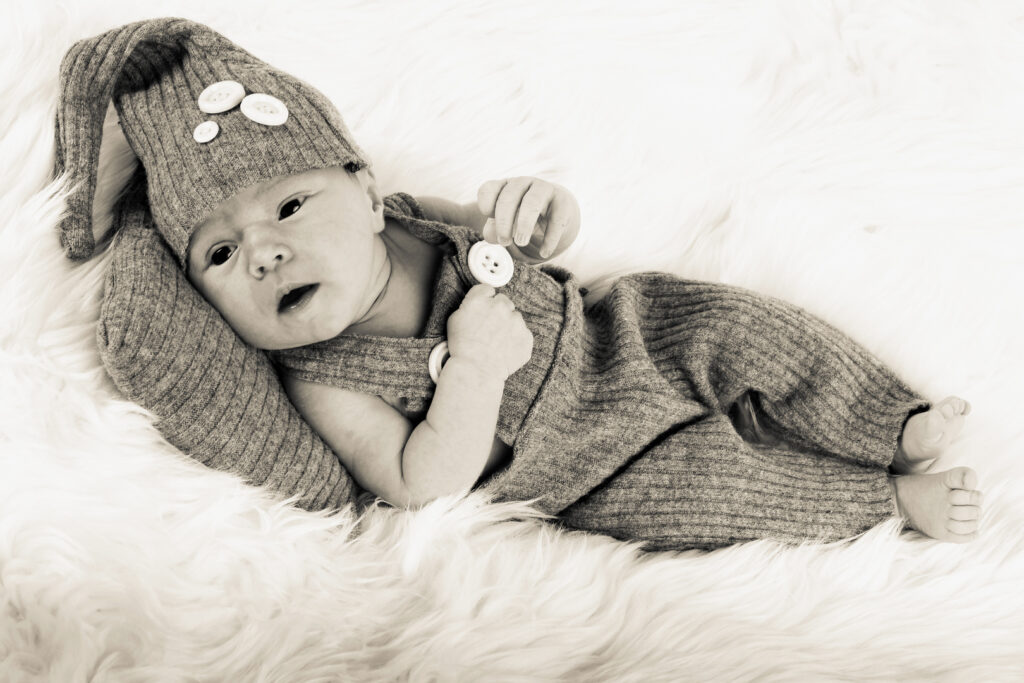zdjęcie z sesji noworodkowej