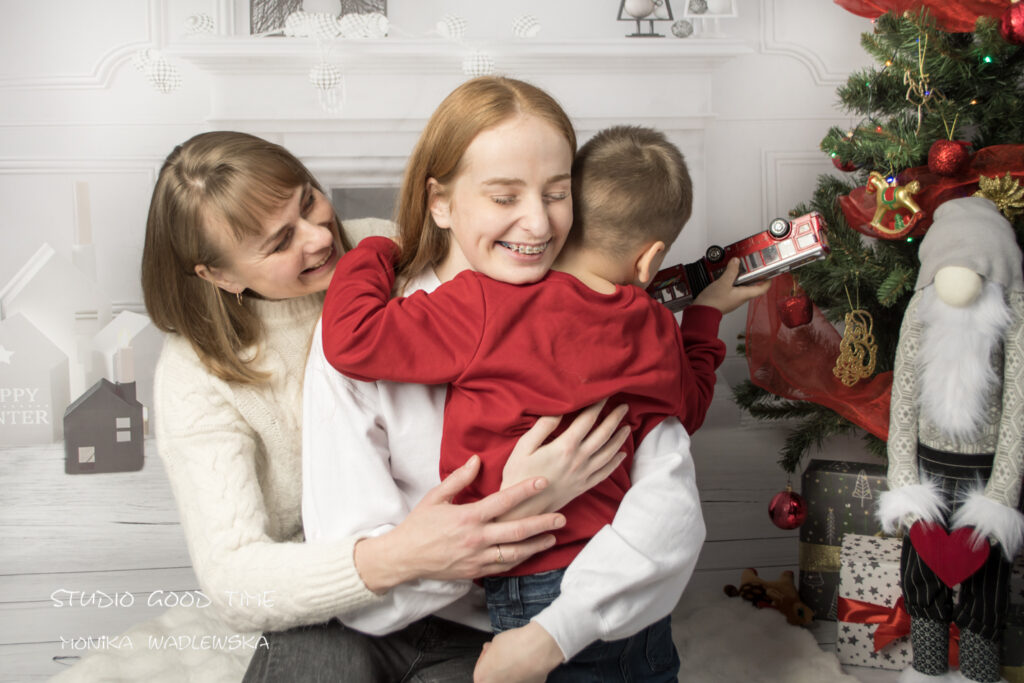 sesja rodzinna świąteczna